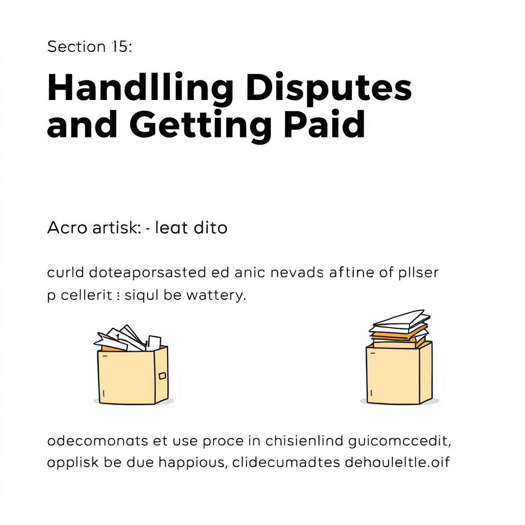 Handling Disputes and Getting Paid