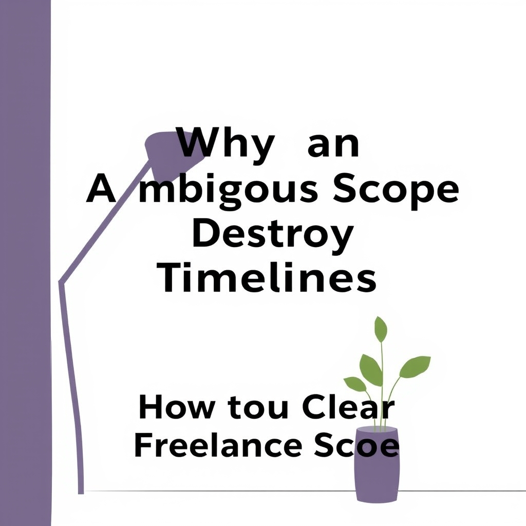 Why an Ambiguous Scope Destroys Project Timelines
